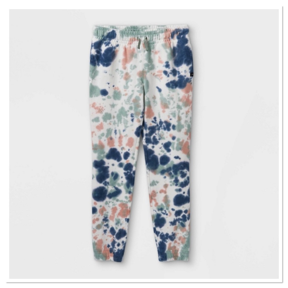 Boys Tie Dye Knit Jogger Sweatpants Art Class